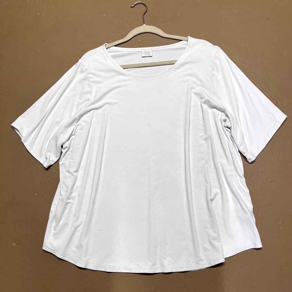 Cupio Curvy Short Sleeve T-Shirt Top Womens Size XL